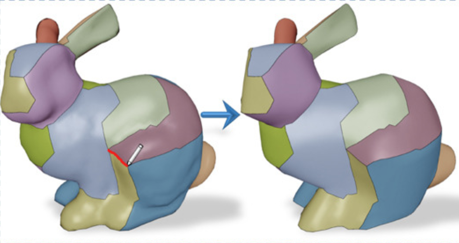 Interactive Design of Developable Surfaces by Patch-based Learning